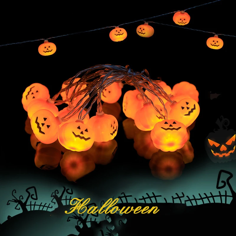 String Lights Halloween Decorations for Home Outdoor New Year Party Garland LED ChristmasPumpkin String Lights Birthday Party
String Lights Halloween Decorations for Home Outdoor New Year Party Garland LED ChristmasPumpkin String Lights Birthday Party