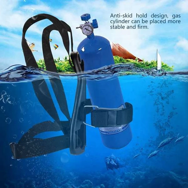 Scuba Diving Air Tank Backpack Diving Single Oxygen Tank Diving Vest Backpack Holder Snorkeling 2Pcs
Scuba Diving Air Tank Backpack Diving Single Oxygen Tank Diving Vest Backpack Holder Snorkeling 2Pcs