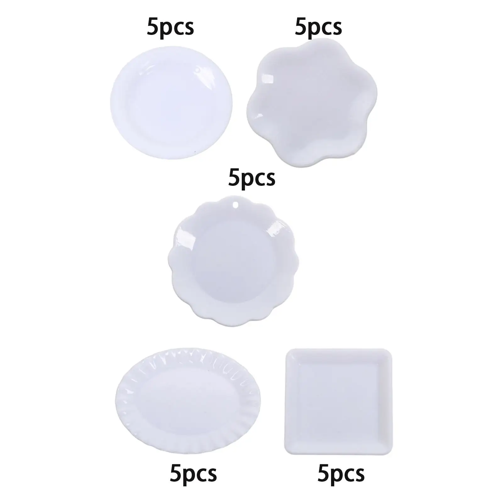 5x 1:12 Miniature Dish Tray Tableware Toy Simulation Dollhouse Decoration Mini Plate Dishes Plate
5x 1:12 Miniature Dish Tray Tableware Toy Simulation Dollhouse Decoration Mini Plate Dishes Plate
