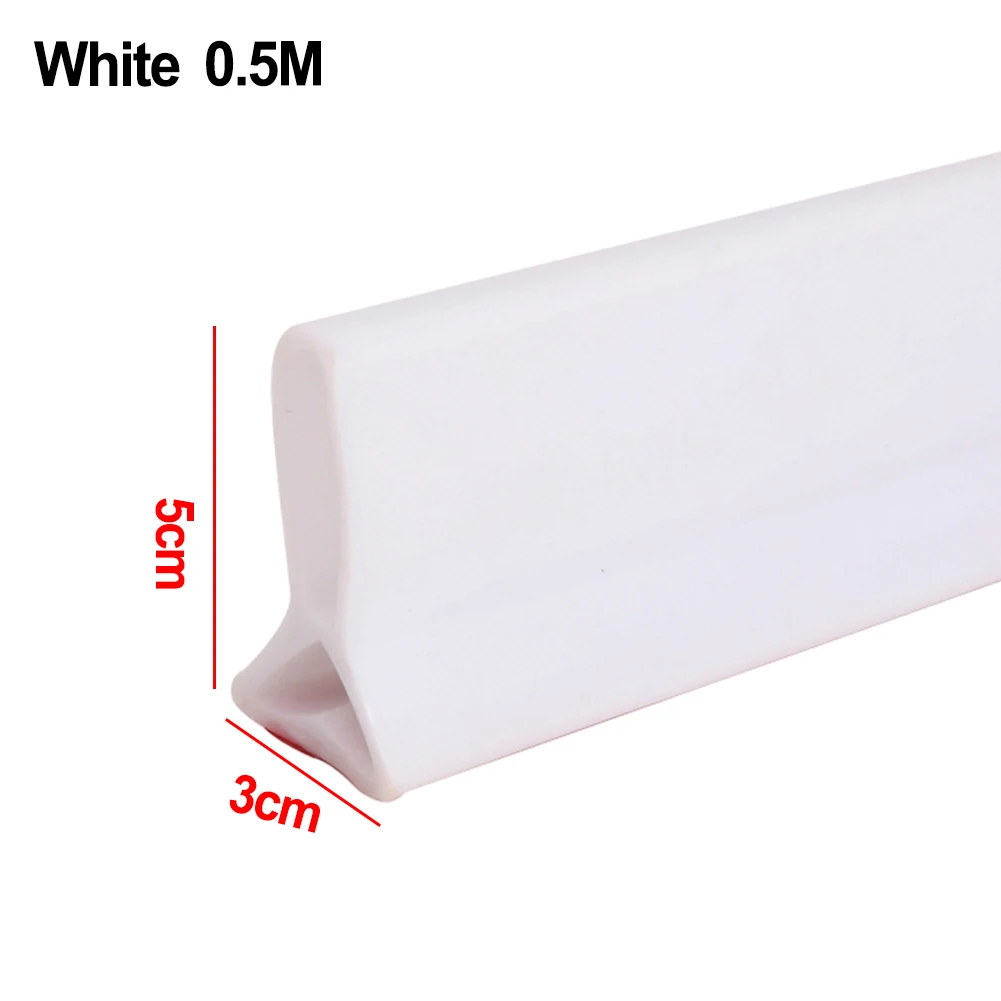 Silicone Bathroom Water Stopper Self-Adhesive Water Retaining Strip Bendable Bathroom Door Washing Machine Shower Dam Barrier
Silicone Bathroom Water Stopper Self-Adhesive Water Retaining Strip Bendable Bathroom Door Washing Machine Shower Dam Barrier