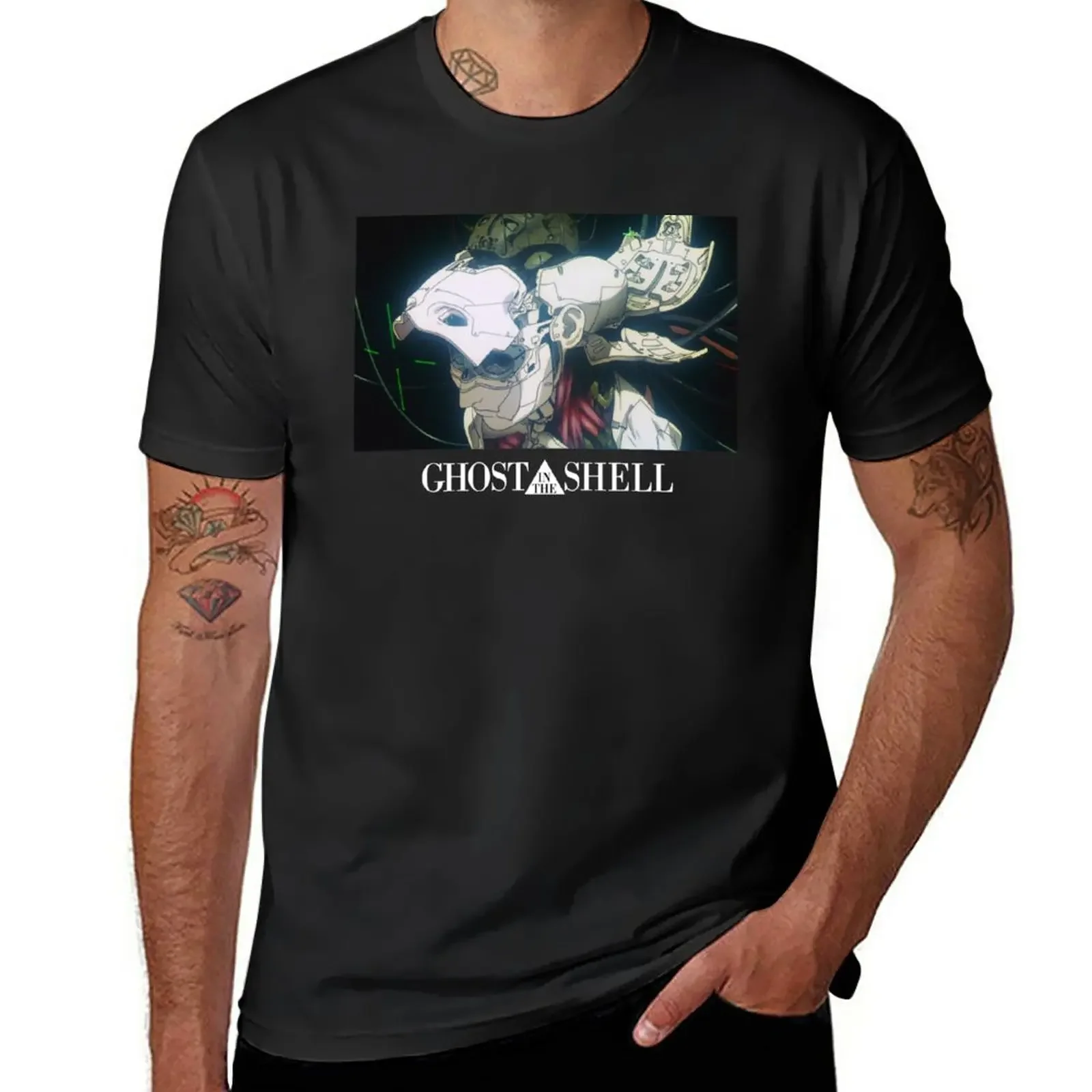 

Ghost in the shell - introduction n°1 T-Shirt cute tops customs design your own customizeds aesthetic clothes sweat shirts, men