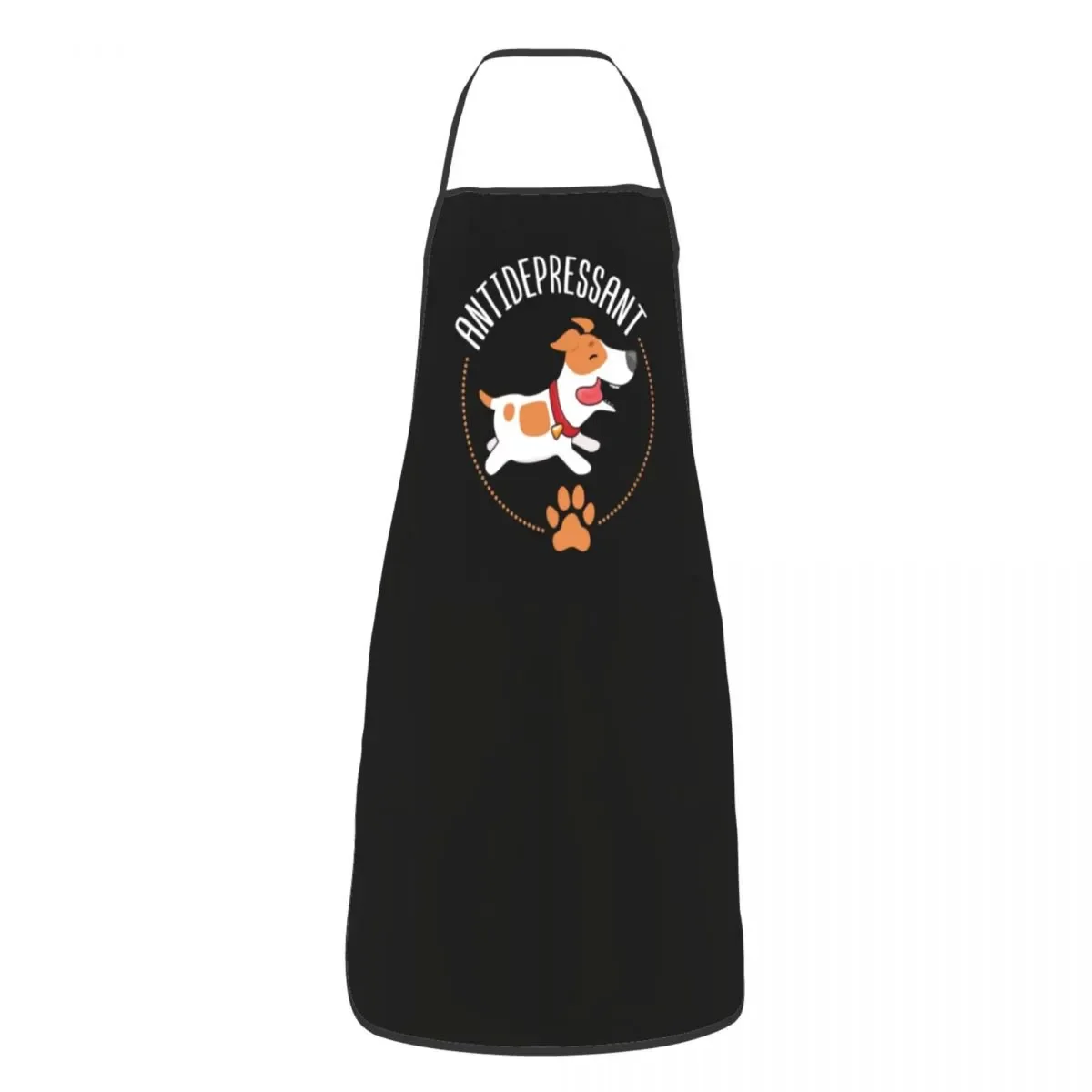 

Funny Jack Russell Terrier Dog Bib Aprons Women Men Unisex Kitchen Chef Tablier Cuisine for Cooking Baking Gardening