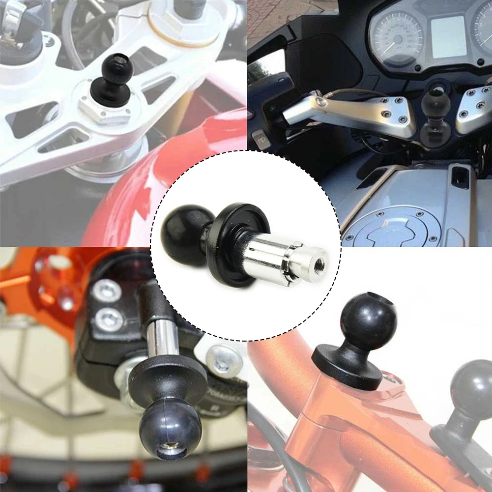 Part Ball Head Kit Practical Accessory For RAM Mount Kit Black Rubber Aluminum Alloy Mount Motorcycle Bike Fork Stem Base Set
Part Ball Head Kit Practical Accessory For RAM Mount Kit Black Rubber Aluminum Alloy Mount Motorcycle Bike Fork Stem Base Set