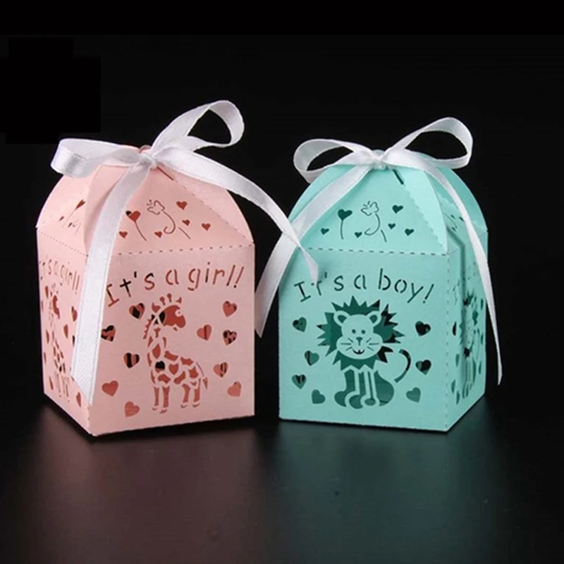Baby Shower Girl Boy Lion Candy Box With Ribbons Gender Reveal Gifts For Guests Birthday Party Favors Decorations Supplies
Baby Shower Girl Boy Lion Candy Box With Ribbons Gender Reveal Gifts For Guests Birthday Party Favors Decorations Supplies