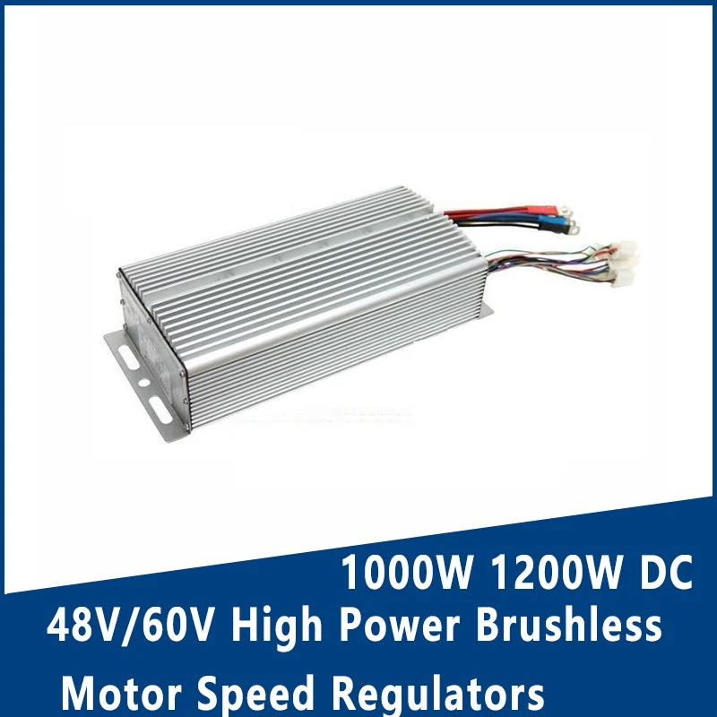 

1000W 1200W DC 48V/60V High Power Brushless Motor Speed Regulators, BLDC Speed Controller for Electric Bicycle, Motorcycle