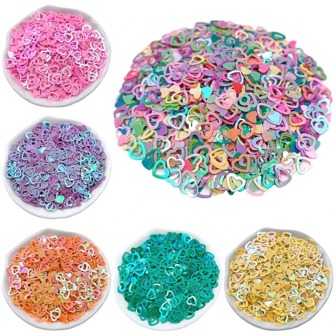 15g/bag Magic Color PVC Patch Stereo Hollow Love Heart Jewelry Accessories Drip Glue Filling Sequins Material
15g/bag Magic Color PVC Patch Stereo Hollow Love Heart Jewelry Accessories Drip Glue Filling Sequins Material