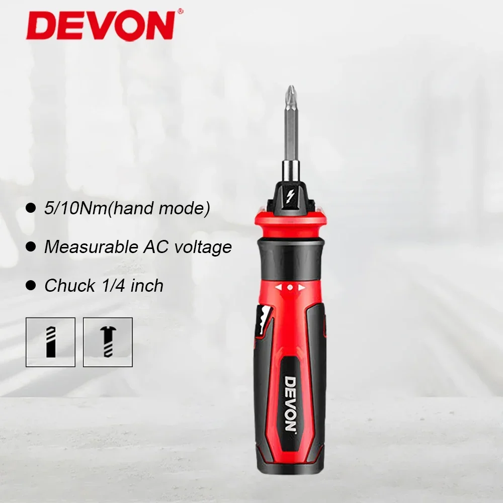 Аккумуляторная электробатарея Devon, инструмент для ремонта с набором сверл, USB Type C, 5 В, для электриков и домашних приборов «сделай сам»
Аккумуляторная электробатарея Devon, инструмент для ремонта с набором сверл, USB Type C, 5 В, для электриков и домашних приборов «сделай сам»