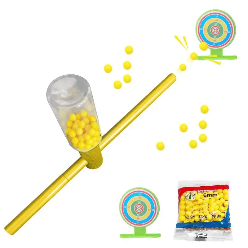 Soft Pinball Launcher Outdoor Children Toys Small Ball Shooter Aluminum Alloy Tube Crafts Cracking Toys Pinball Tube Shoots Game
Soft Pinball Launcher Outdoor Children Toys Small Ball Shooter Aluminum Alloy Tube Crafts Cracking Toys Pinball Tube Shoots Game