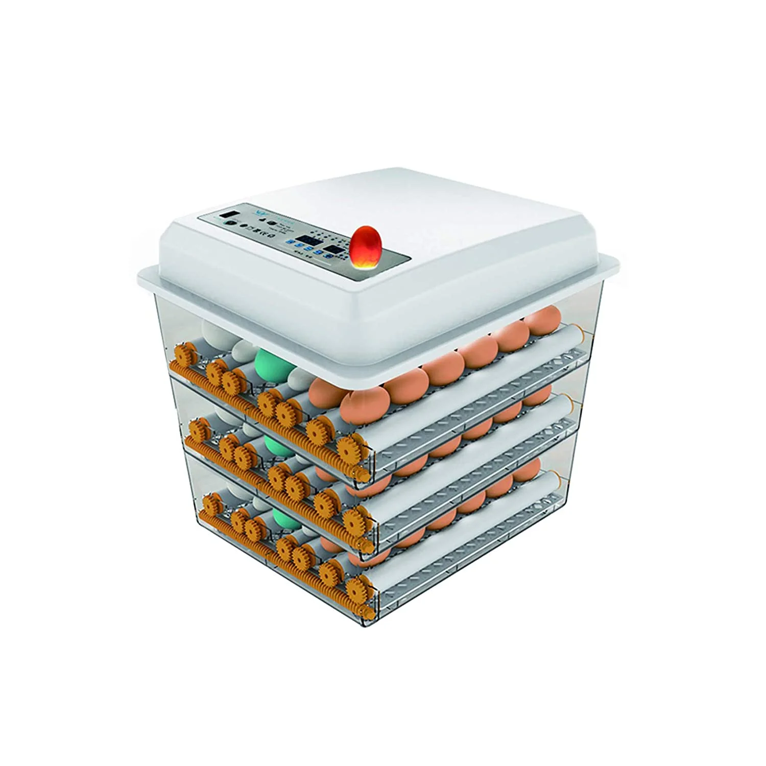 

Hot sale 176 eggs automatic chicken egg incubator for hatching chicken.