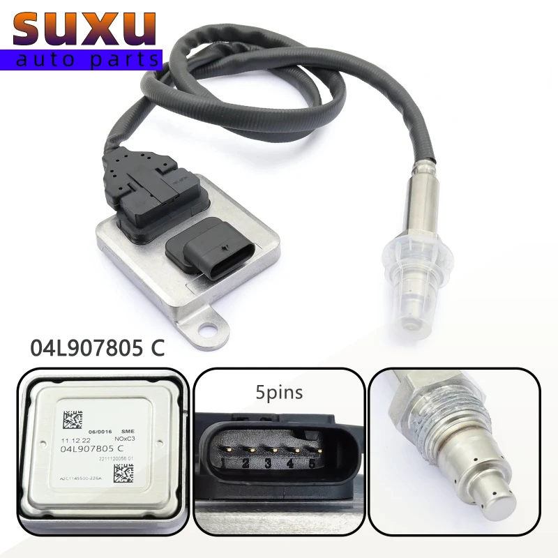 Датчик оксида азота, Датчик Nox 04L907805C для VW Passat B8 Skoda Superb 2.0TDI 14-18 OEM 03N907807A 5WK97251 04L907805AA
Датчик оксида азота, Датчик Nox 04L907805C для VW Passat B8 Skoda Superb 2.0TDI 14-18 OEM 03N907807A 5WK97251 04L907805AA