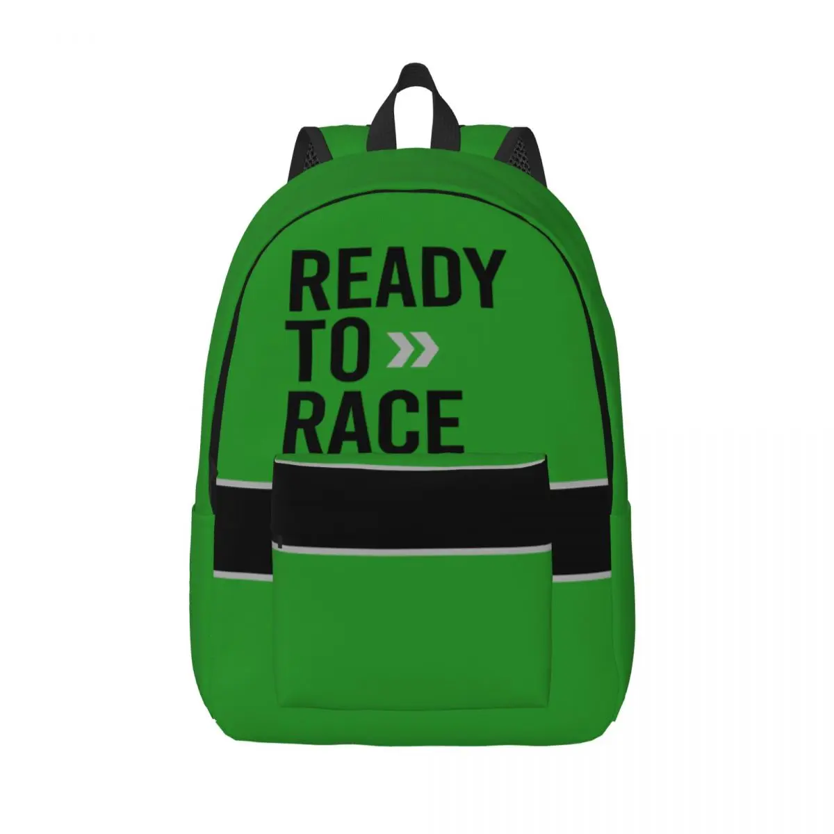

Ready To Race Travel Canvas Backpack School Laptop Bookbag Bitumen Bike Life Enduro Cross Motocross College Student Daypack Bags