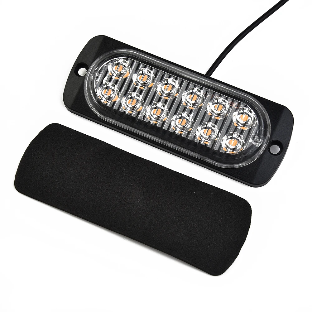 Bar Bright lights Beacon Car Set Strobe 12 LED Amber Auto Bulb Hazard Lamp Truck Warning 36W Durable Practical
Bar Bright lights Beacon Car Set Strobe 12 LED Amber Auto Bulb Hazard Lamp Truck Warning 36W Durable Practical