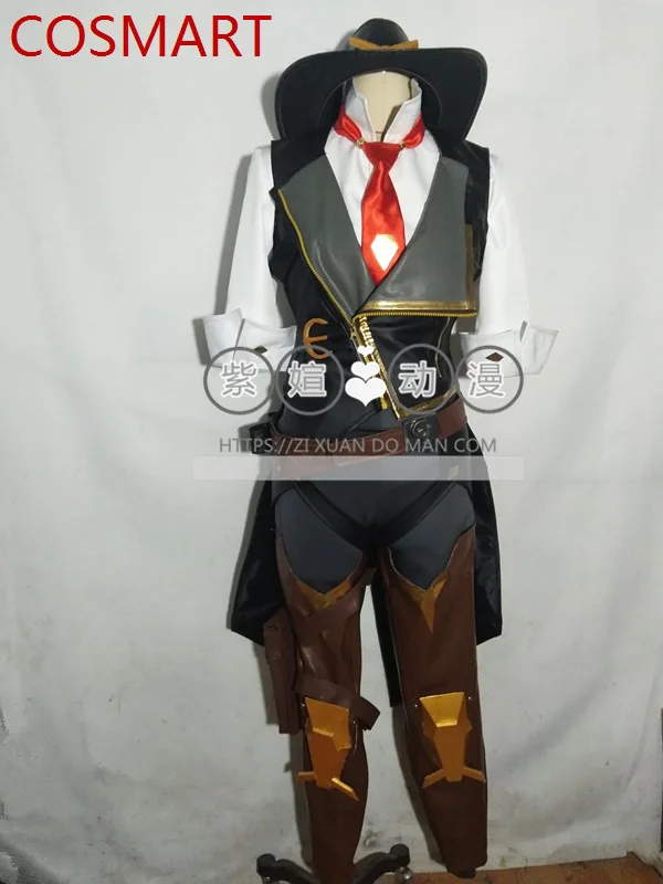 COSMART Overwatch Cos Ow Ashe Ladies Cosplay Costume Cos Game Anime Party Uniform Hallowen Play Role Clothes Clothing 
COSMART Overwatch Cos Ow Ashe Ladies Cosplay Costume Cos Game Anime Party Uniform Hallowen Play Role Clothes Clothing