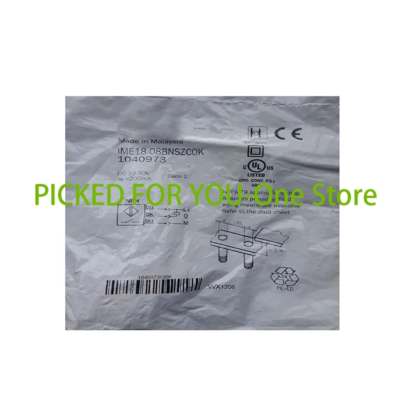 

New Original Proximity Switch IME18-08BNSZC0K Article Number 1040973