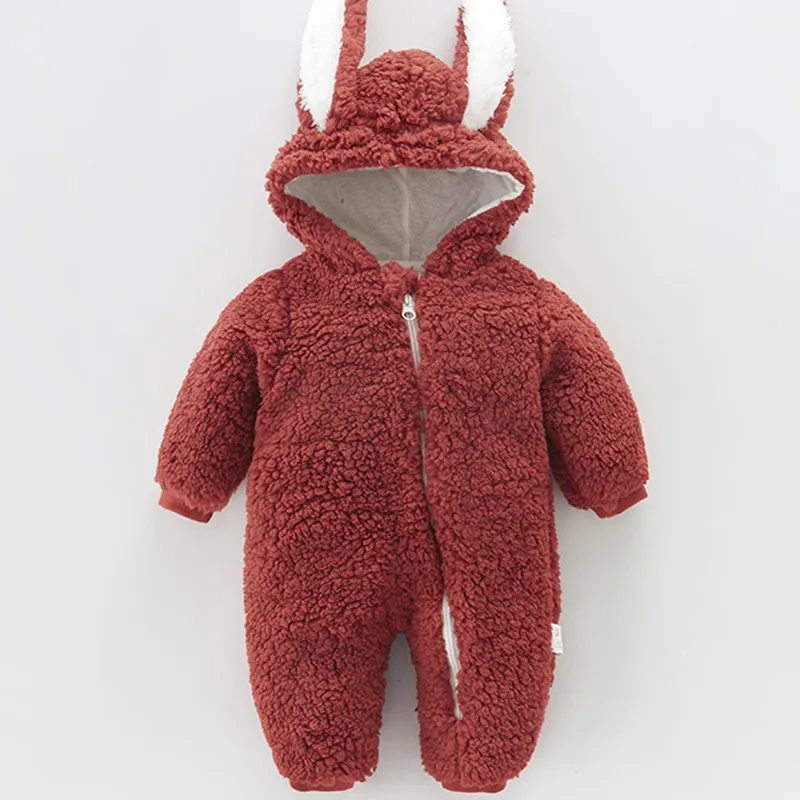 Baby Girls Boys Winter Clothes Newborn Fleece Jumpsuit Romper Coat Hooded Suit for 0-12M Infant Rompers Clothing
Baby Girls Boys Winter Clothes Newborn Fleece Jumpsuit Romper Coat Hooded Suit for 0-12M Infant Rompers Clothing