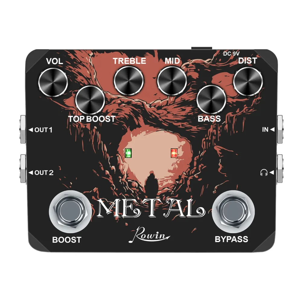 

Distortion Guitar Effect Pedal Thicker And Clearer Voice Tone Control True Bypass Easy To Dial Guitar Effect Sound Quality