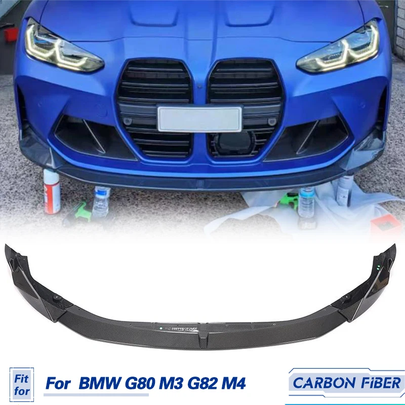 Car Front Bumper Lip Spoiler Carbon Fiber for BMW G80 M3 G82 M4 2021 2022 Racing Front Lip Chin Protector Apron Guard
Car Front Bumper Lip Spoiler Carbon Fiber for BMW G80 M3 G82 M4 2021 2022 Racing Front Lip Chin Protector Apron Guard