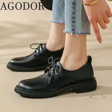 AGODOR Low Chunky Heel Oxford Lace Up Pumps for Women Closed Toe Synthetic Pumps Shoes Black Lace Up Casual Pumps Shoes
AGODOR Low Chunky Heel Oxford Lace Up Pumps for Women Closed Toe Synthetic Pumps Shoes Black Lace Up Casual Pumps Shoes