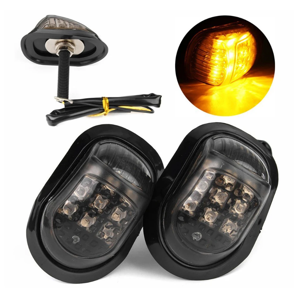 Car & Truck Parts Turn Signal Light 12V 1PCS/1PACK 2 Wire 9 LEDs Per Light ABS Amber For Motorcycles Brand New
Car & Truck Parts Turn Signal Light 12V 1PCS/1PACK 2 Wire 9 LEDs Per Light ABS Amber For Motorcycles Brand New