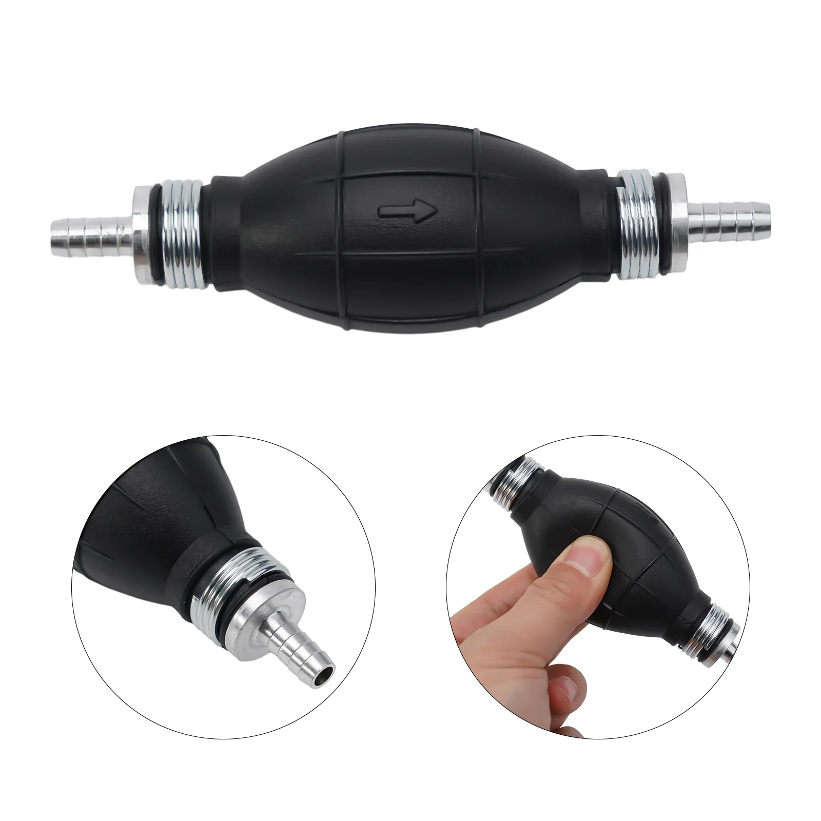 Hand Pump Bulb Hand Pump Priming Quickly Prime Valve Vegetable Oil Motorcycles Non Return One-Way Valve 1 Pc Fuel Primer Bulb
Hand Pump Bulb Hand Pump Priming Quickly Prime Valve Vegetable Oil Motorcycles Non Return One-Way Valve 1 Pc Fuel Primer Bulb