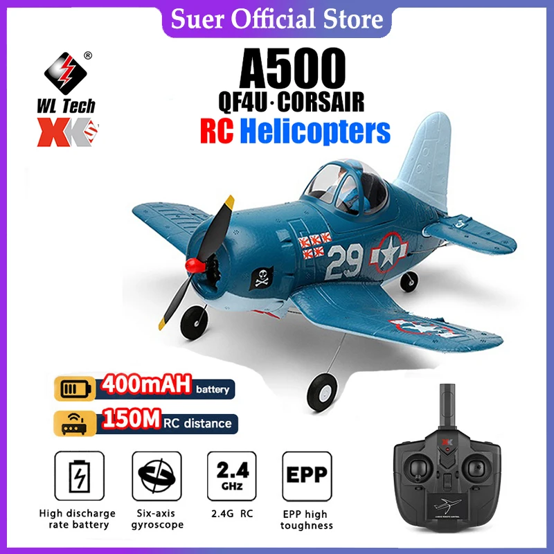 W toys A500 2.4G RC Plane 4Channels Remote Control Fiying Model Glider Airplane Brushless Motor EPP Foam Toys for Children
W toys A500 2.4G RC Plane 4Channels Remote Control Fiying Model Glider Airplane Brushless Motor EPP Foam Toys for Children