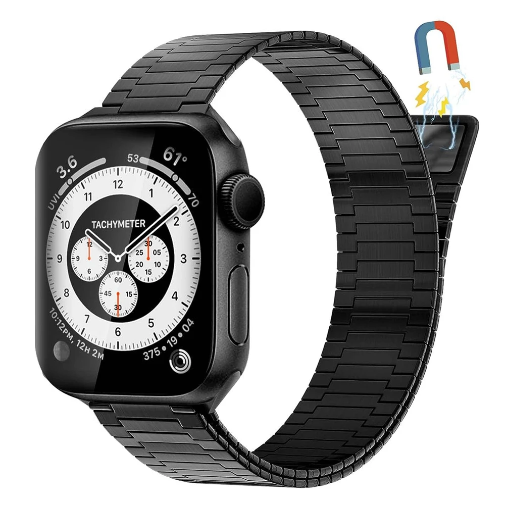 Ремешок для apple watch ultra 49 мм 45 мм 44 мм, браслет из нержавеющей стали с магнитной петлей для iwatch se 8/7/6/5/4/3, 41 мм 40 мм 42 мм 38 мм
Ремешок для apple watch ultra 49 мм 45 мм 44 мм, браслет из нержавеющей стали с магнитной петлей для iwatch se 8/7/6/5/4/3, 41 мм 40 мм 42 мм 38 мм