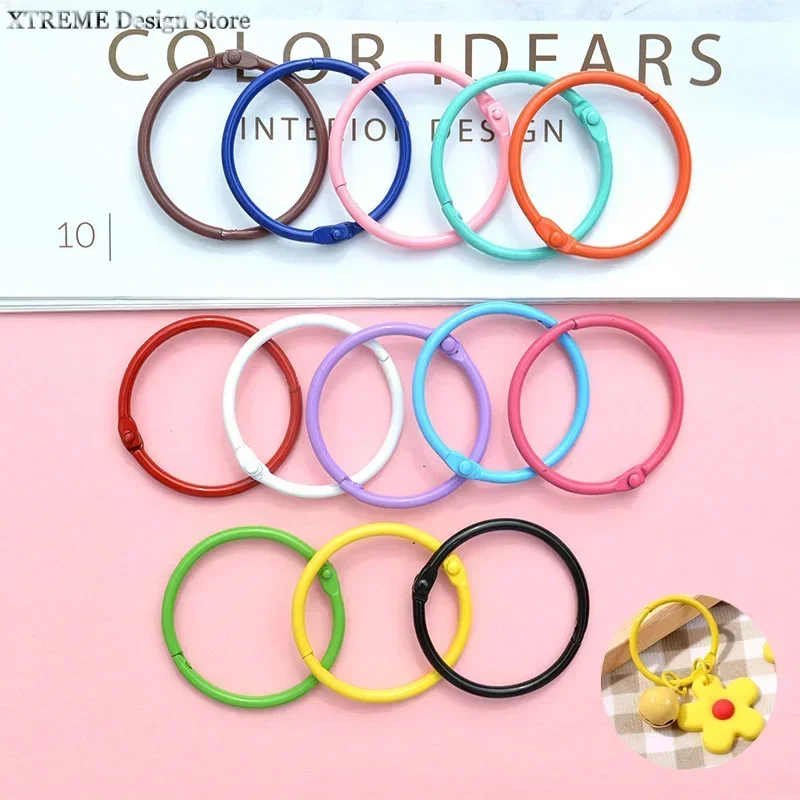 5pcs 45mm KeyRing Colorful Open Ring Buckle Keychain Connector Clasps For Diy Jewelry Making Supplies Key Chain Accessories
5pcs 45mm KeyRing Colorful Open Ring Buckle Keychain Connector Clasps For Diy Jewelry Making Supplies Key Chain Accessories