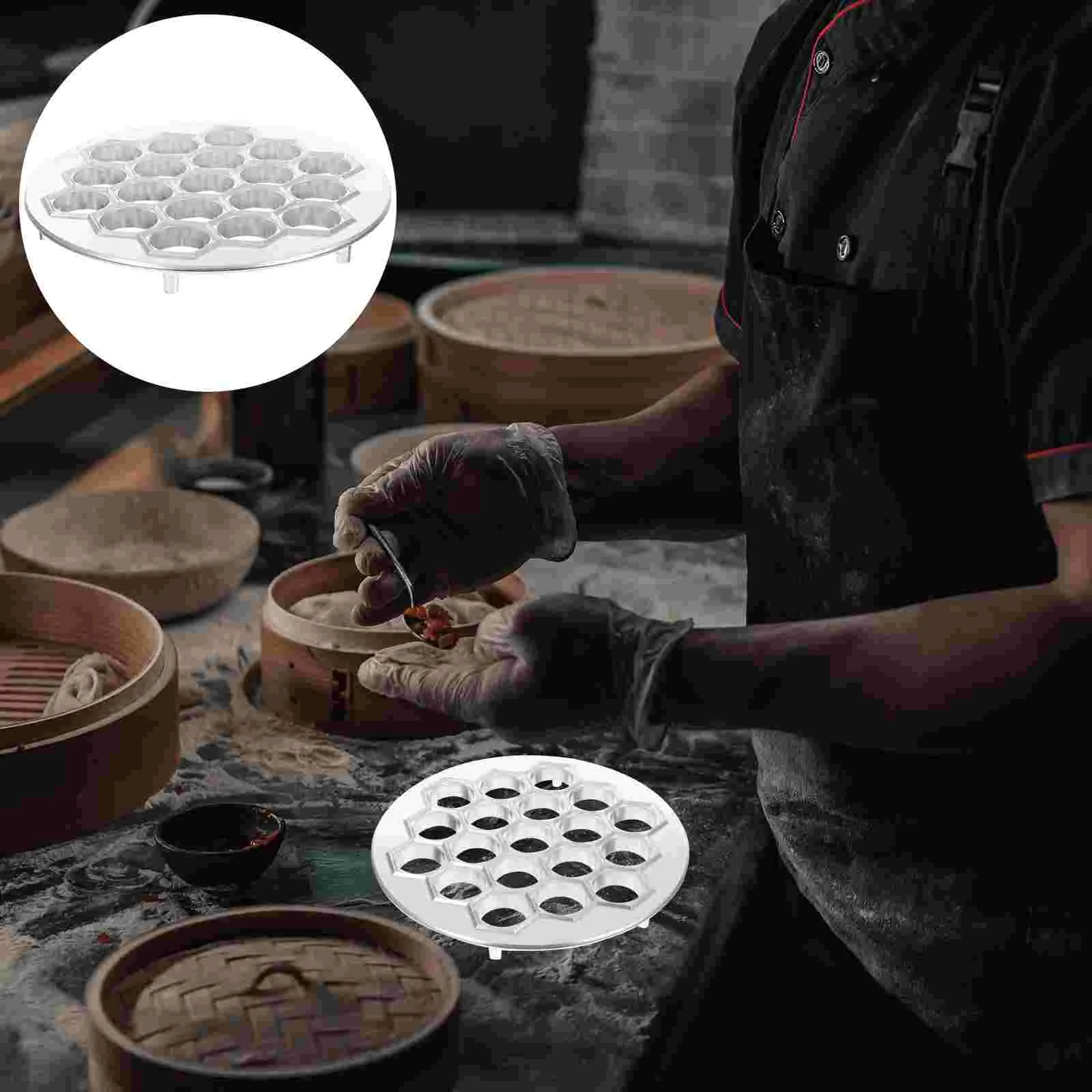 Dumpling Making Mold Russian Ravioli Maker Multi-hole Makers Dumplings Mould Metal Stamps
Dumpling Making Mold Russian Ravioli Maker Multi-hole Makers Dumplings Mould Metal Stamps