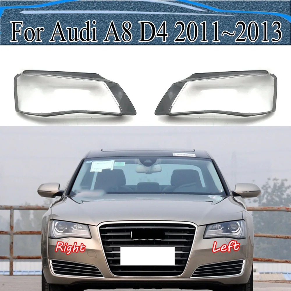 Налобный фонарь для Audi A8 D4 2011 ~ 2013, крышка фары, прозрачная линза, оргстекл, замена оригинального абажура
Налобный фонарь для Audi A8 D4 2011 ~ 2013, крышка фары, прозрачная линза, оргстекл, замена оригинального абажура