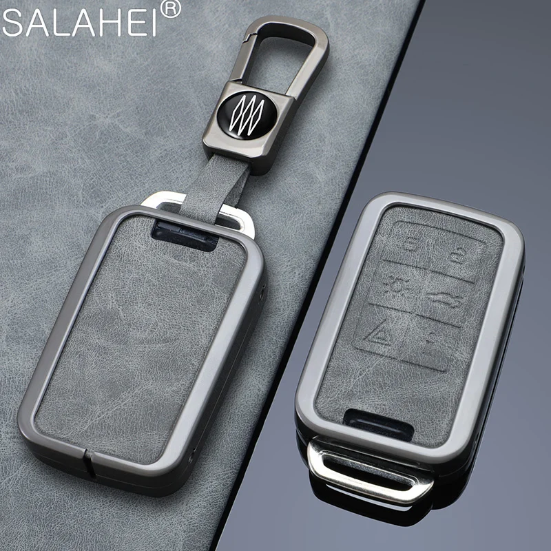 Luxury Leather Car Key Protection Cover Case for VOLVO S60L S80L XC60 S60 V60 6 Buttons Car-styling Smart Keychains Accessories
Luxury Leather Car Key Protection Cover Case for VOLVO S60L S80L XC60 S60 V60 6 Buttons Car-styling Smart Keychains Accessories