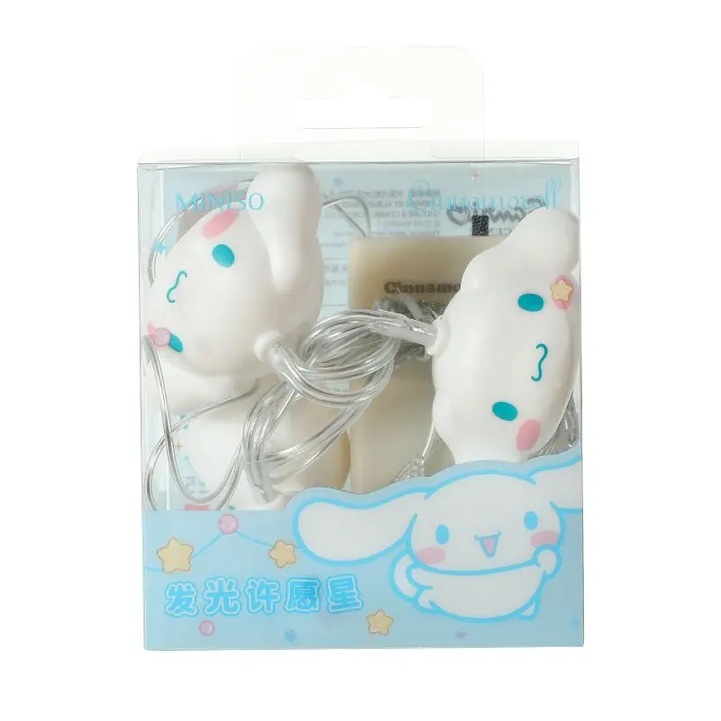 Sanrio Kuromi Cinnamoroll необычный милый мультяшный Ночной светильник, Изысканный Простой декоративный светильник с аниме персонажем, оптовая продажа
Sanrio Kuromi Cinnamoroll необычный милый мультяшный Ночной светильник, Изысканный Простой декоративный светильник с аниме персонажем, оптовая продажа