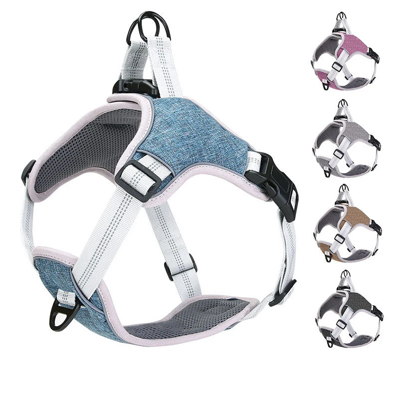 Sturdy and durable oxford cloth Reflective Dog Harness Outdoor Training Pet Vest Collar Chest Strap for Small Medium Large Dog
Sturdy and durable oxford cloth Reflective Dog Harness Outdoor Training Pet Vest Collar Chest Strap for Small Medium Large Dog