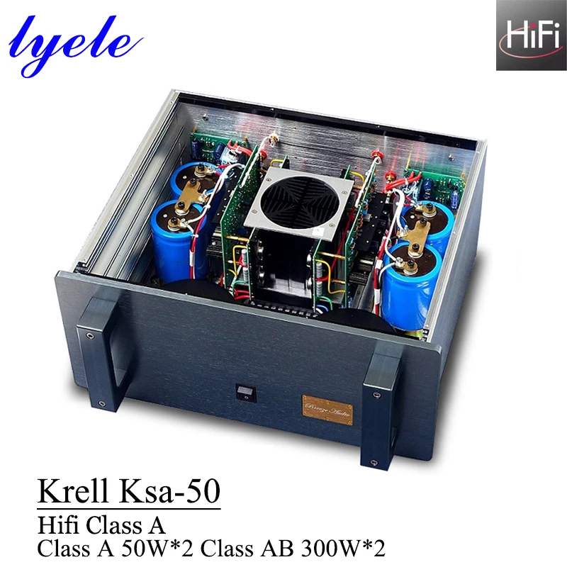 Lyele Audio Krell Ksa50 Hifi Power Amplifier Class A 50w*2 Class AB 300w*2 High End 2 Channel Audio Amplifier ON 15024/15025
Lyele Audio Krell Ksa50 Hifi Power Amplifier Class A 50w*2 Class AB 300w*2 High End 2 Channel Audio Amplifier ON 15024/15025