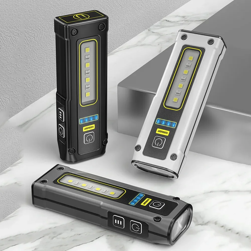 XPG+COB LED Flashlight 7Gear 2000mAh USB Rechargeable Flashlight Torch Magnet Emergency Power Bank Outdoor Auto Repair Lights
XPG+COB LED Flashlight 7Gear 2000mAh USB Rechargeable Flashlight Torch Magnet Emergency Power Bank Outdoor Auto Repair Lights