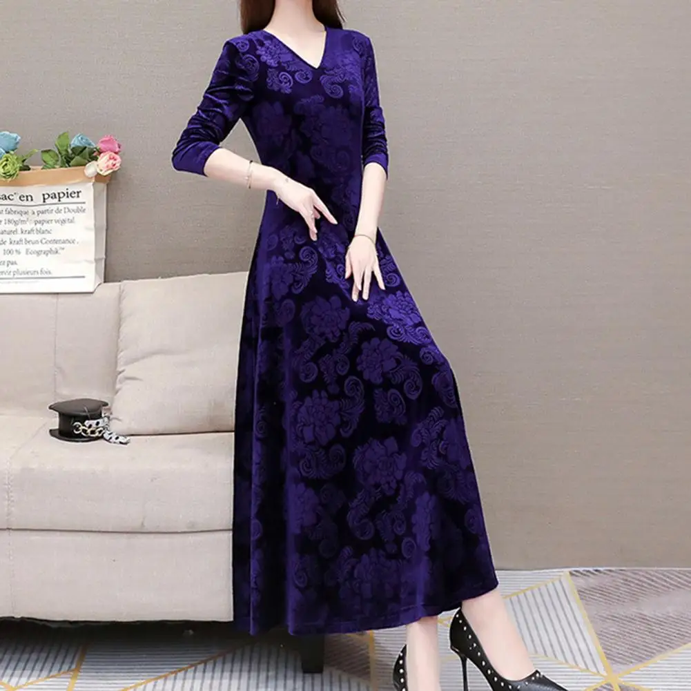 Ankle-Length Classic Women Simple Casual Solid Color Maxi Dress Cozy Maxi Dress Unique Pattern for Party
Ankle-Length Classic Women Simple Casual Solid Color Maxi Dress Cozy Maxi Dress Unique Pattern for Party
