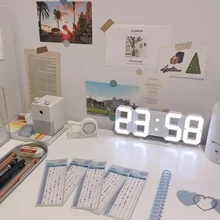 NEW ML1 Spot goods3D Smart Digital Clock LED Wall Clock Home Decoration Alarm Clock
NEW ML1 Spot goods3D Smart Digital Clock LED Wall Clock Home Decoration Alarm Clock