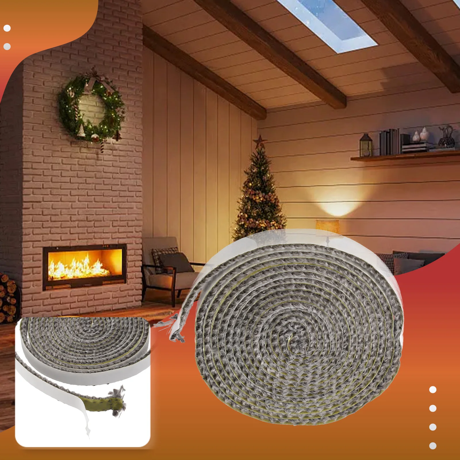 Furnace Seals Self Adhesive Glass Seal Sealing Rings Stove Low Thermal Conductivity Oven Door Fiberglass Kiln Seals
Furnace Seals Self Adhesive Glass Seal Sealing Rings Stove Low Thermal Conductivity Oven Door Fiberglass Kiln Seals
