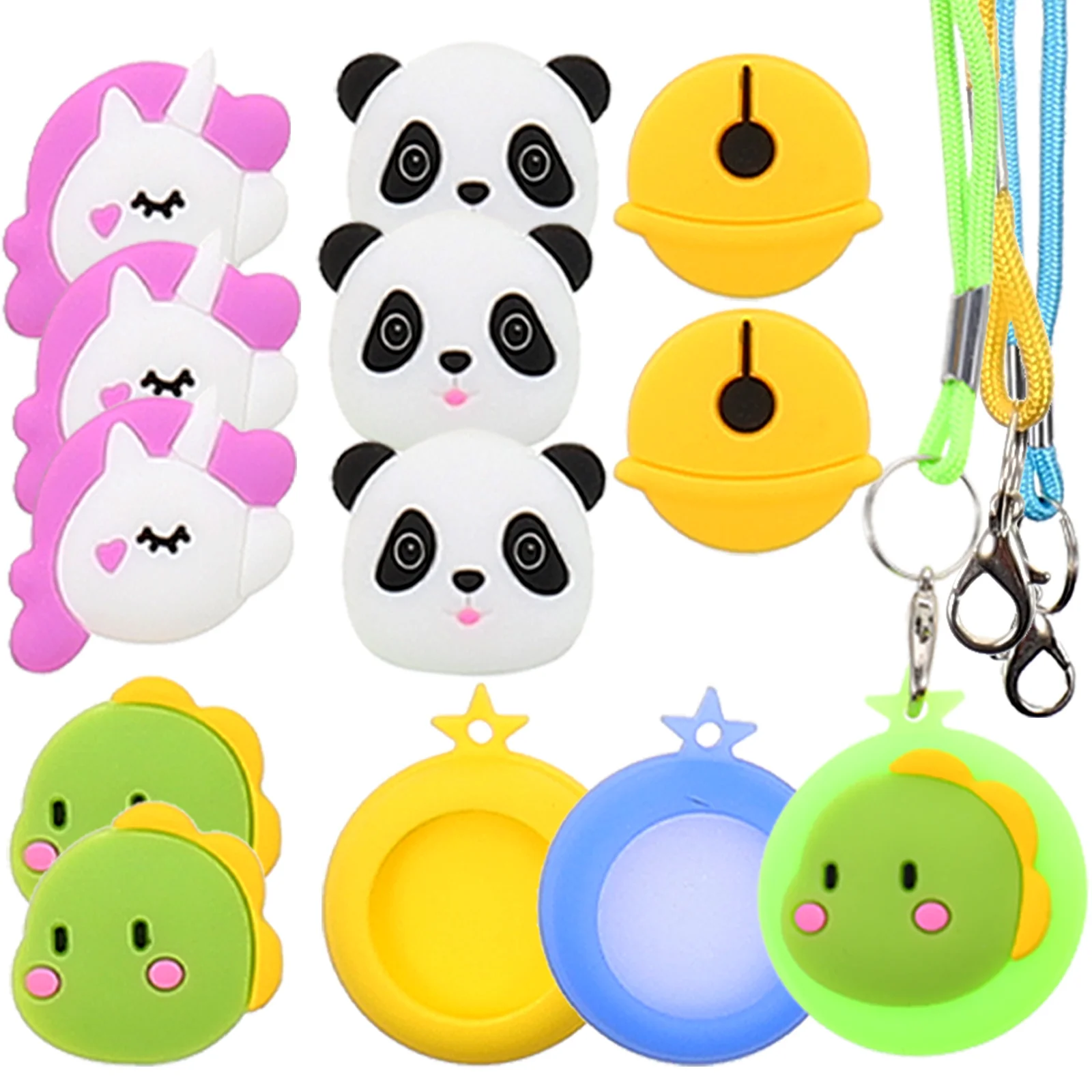 Silicone Protective Cover Adjustable Nylon Cord Kids Necklace Compatible for AirTag
Silicone Protective Cover Adjustable Nylon Cord Kids Necklace Compatible for AirTag