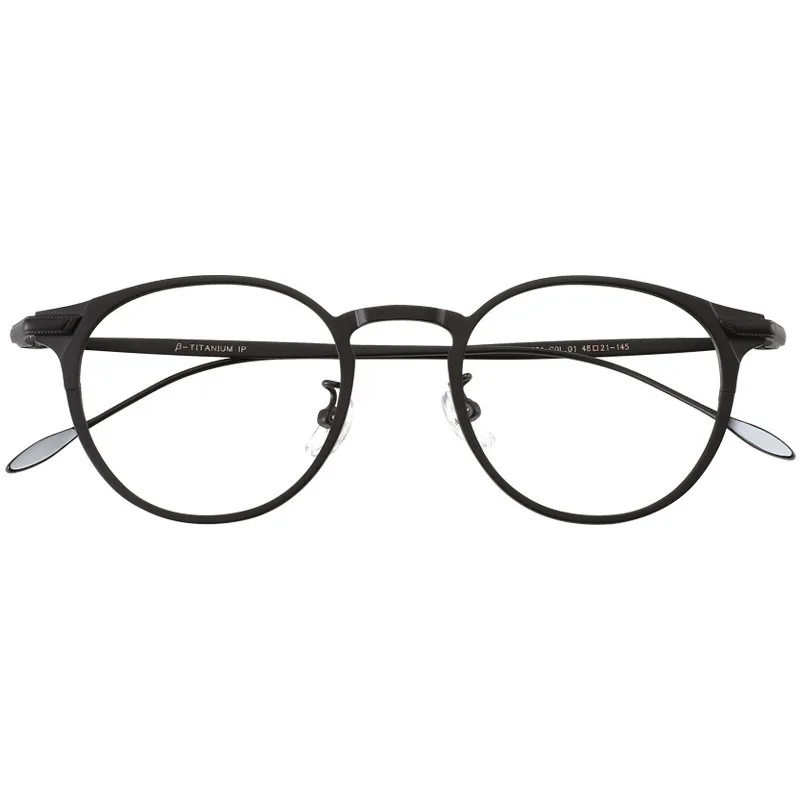 Pure Titanium Glasses Frame Round Retro Optical Myopia Reading Glasses Prescription Photochromic Lenses Available Anti Blue Ray
Pure Titanium Glasses Frame Round Retro Optical Myopia Reading Glasses Prescription Photochromic Lenses Available Anti Blue Ray