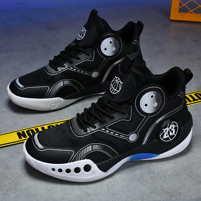 Hot Sale Men's Basketball Shoes Sports Couple Fashion Shoes Comfortable Breathable Youth Street Combat Basketball Sneakers 2023
Hot Sale Men's Basketball Shoes Sports Couple Fashion Shoes Comfortable Breathable Youth Street Combat Basketball Sneakers 2023