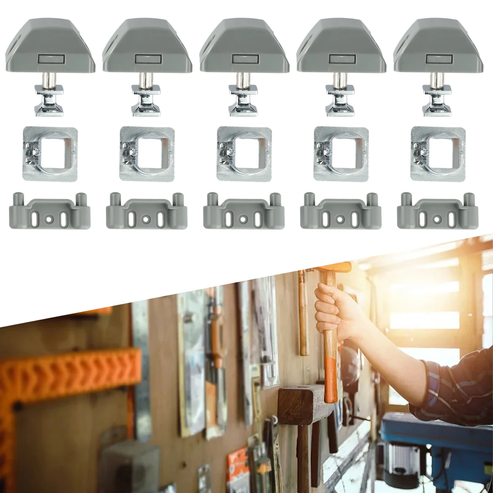 5pcs Push Button Lock Camper Car Push Lock RV Caravan Boat Motor Camper RV Caravan Latch Knob Drawer Locks Furniture Hardware
5pcs Push Button Lock Camper Car Push Lock RV Caravan Boat Motor Camper RV Caravan Latch Knob Drawer Locks Furniture Hardware