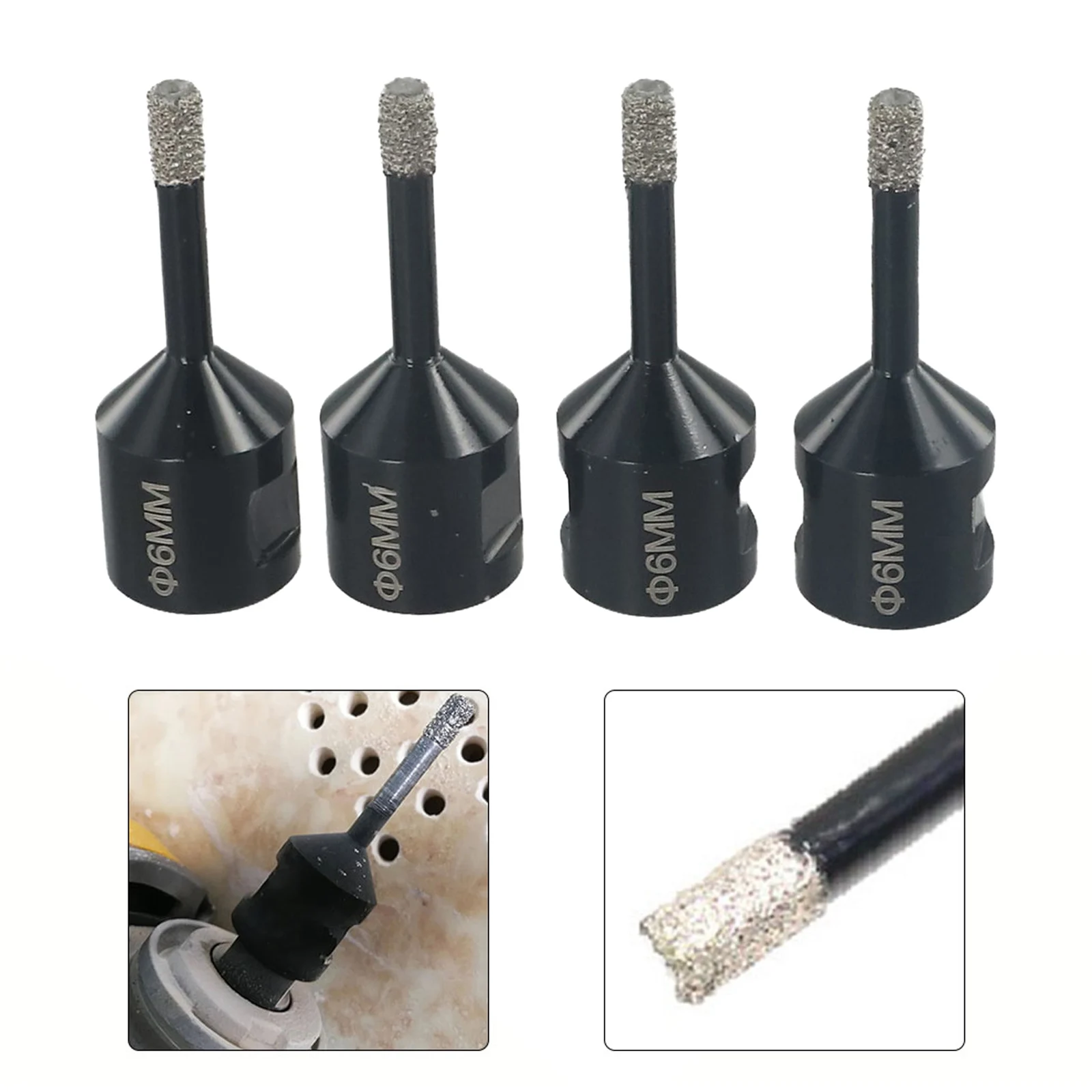 4PCS Hole Opener Diamond Drill Bit Tile Marble Concrete Drill Grinder Accessories Fit For M14 Thread Tooth Type Angle Grinder
4PCS Hole Opener Diamond Drill Bit Tile Marble Concrete Drill Grinder Accessories Fit For M14 Thread Tooth Type Angle Grinder