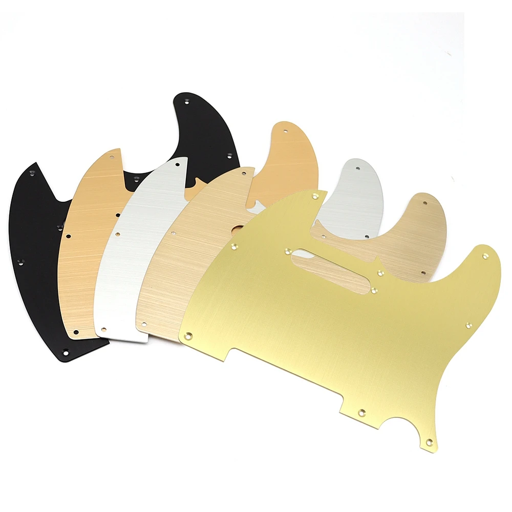 

1pcs TL Electric Guitar Pickguard 8/10 Hole TL Metal Scratch Plate For TL Style Guitar 5 Coloer
