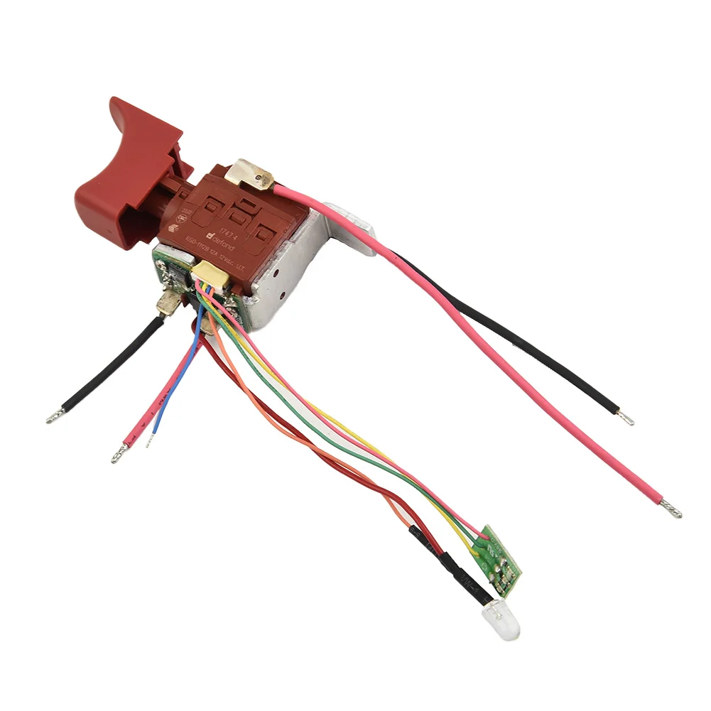 1Pcs Speed Switch For Defond Power Tool Screwdriver Speed Switch EGD-1112B 12VDC 12A Garden Accessories
1Pcs Speed Switch For Defond Power Tool Screwdriver Speed Switch EGD-1112B 12VDC 12A Garden Accessories
