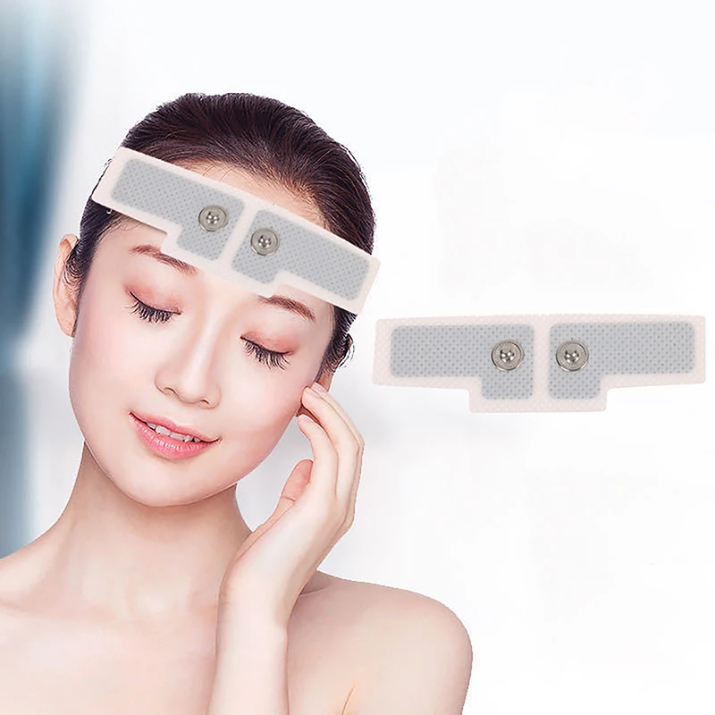Nonwovens Forehead Patch Head Pulse Massager Replaceable Electrode Pads Insomnia Release Stress Sleep Monitor Relax Health Care 
Nonwovens Forehead Patch Head Pulse Massager Replaceable Electrode Pads Insomnia Release Stress Sleep Monitor Relax Health Care