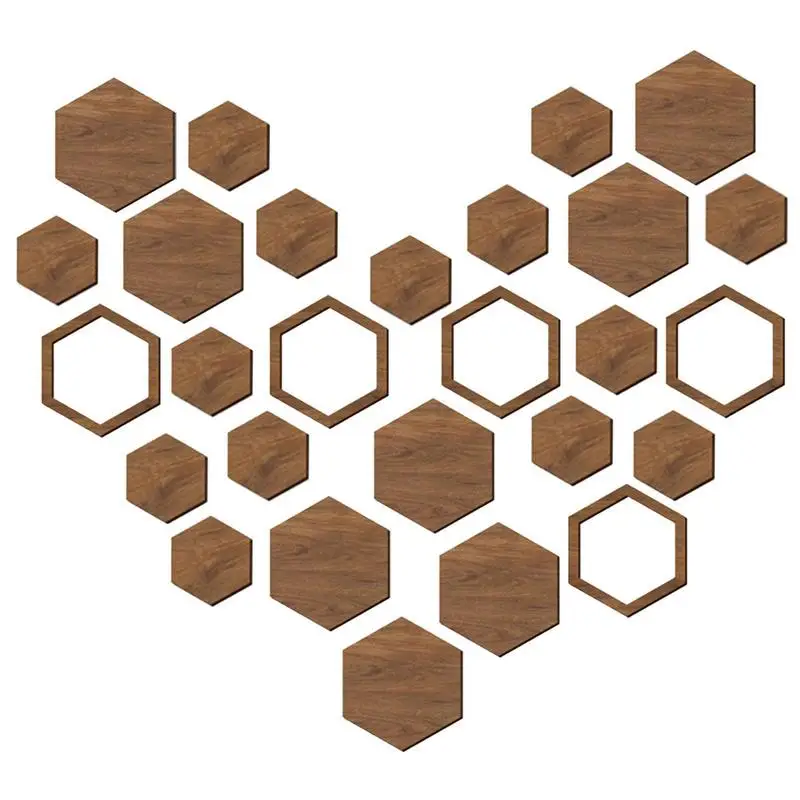 Hexagon Wall Decorations 27pcs Wood Hexagon Decorations Kit Hexagon Wall Decor Wood S For Christmas Weddings Coasters Hexagon
Hexagon Wall Decorations 27pcs Wood Hexagon Decorations Kit Hexagon Wall Decor Wood S For Christmas Weddings Coasters Hexagon