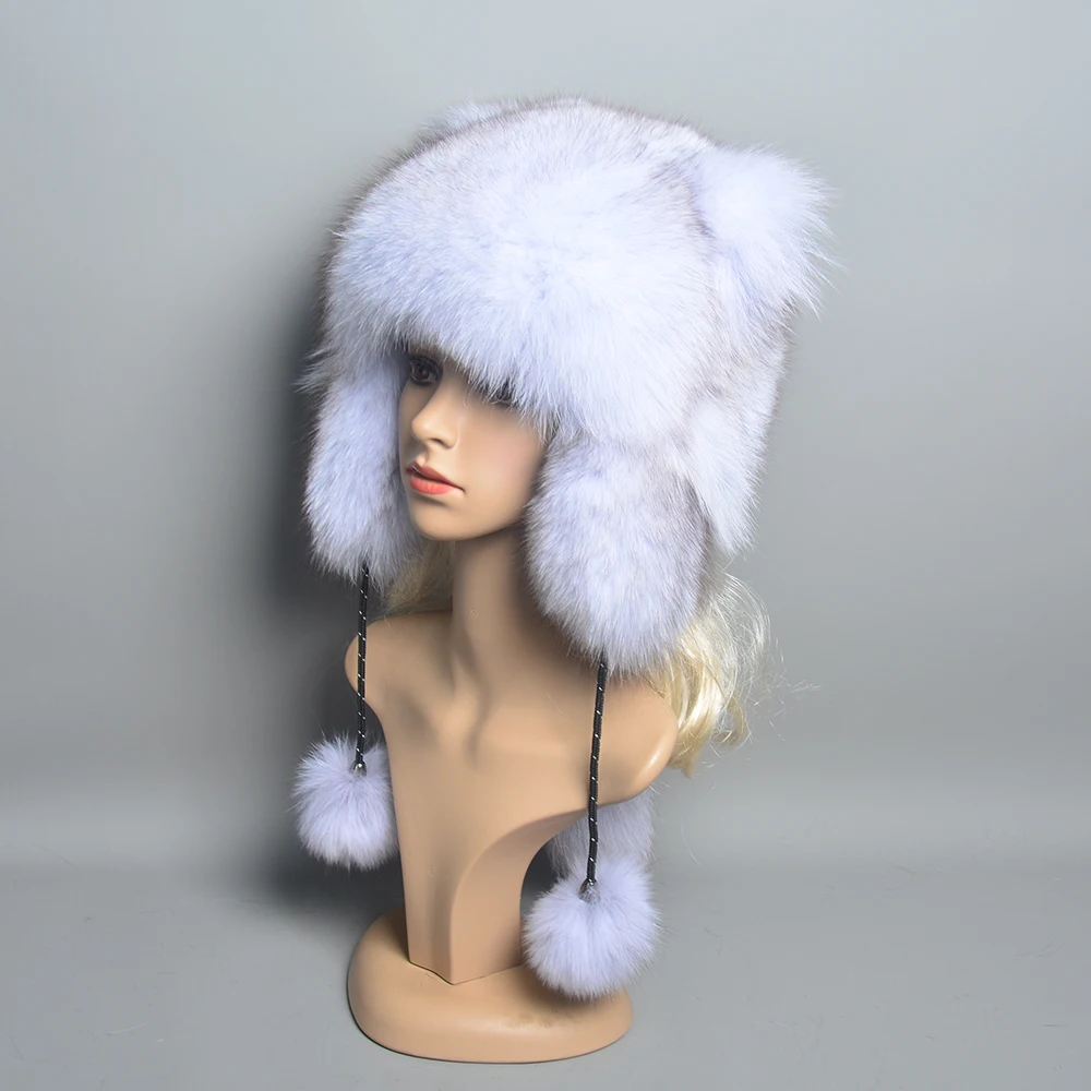 2024 New Women Real Fur Bomber Hats Lady Winter Warm Luxury 100% Natural Fox Fur Hat Fashion Fluffy Fox Fur Rex Rabbit Fur Caps
2024 New Women Real Fur Bomber Hats Lady Winter Warm Luxury 100% Natural Fox Fur Hat Fashion Fluffy Fox Fur Rex Rabbit Fur Caps