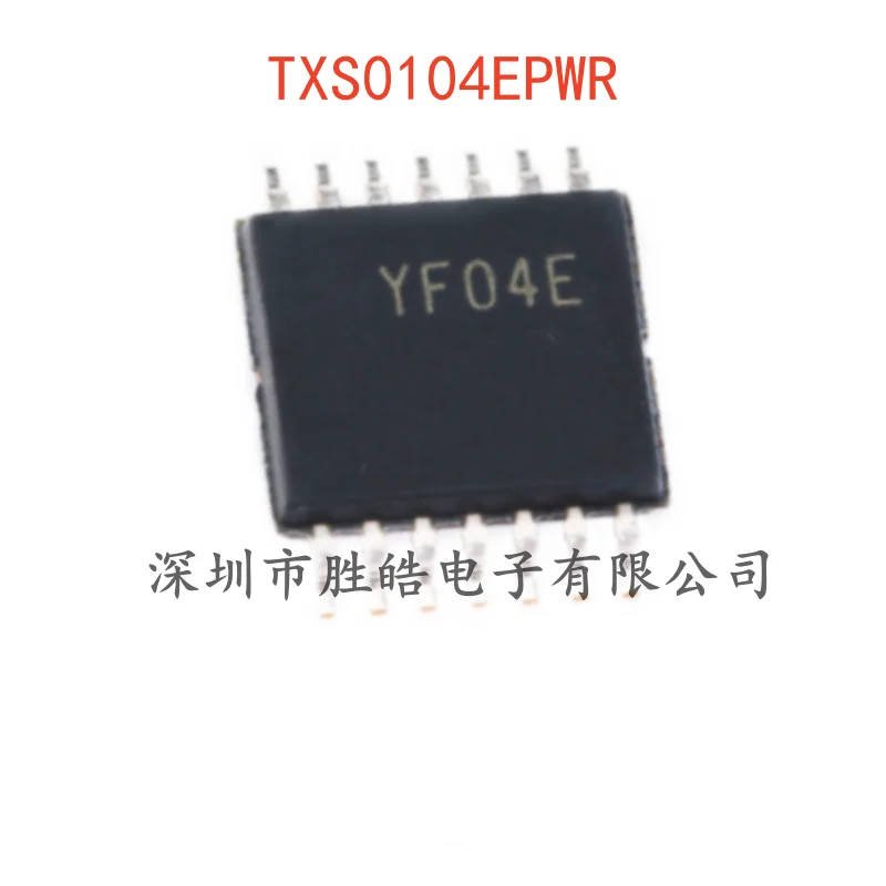 

(5PCS) NEW TXS0104EPWR 0104EPWR 4-Bit Bidirectional Voltage-Level Converter Chip TSSOP-14 TXS0104 Integrated Circuit