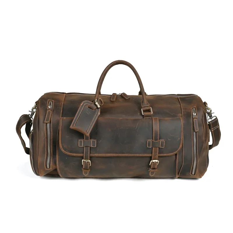 Travel Bags Top Genuine Leather Travel Tote Gym Bag Men Luggage Handbags Big Durable Duffel Bags Crossbody Carry Organizer
Travel Bags Top Genuine Leather Travel Tote Gym Bag Men Luggage Handbags Big Durable Duffel Bags Crossbody Carry Organizer