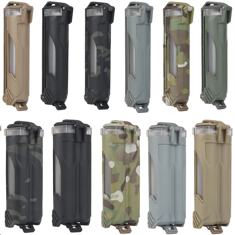 Outdoor Tool Pouch Battery Storage Box 2-Hole Waterproof Battery Case for 18650/AA/AAA/CR123 Batteries
Outdoor Tool Pouch Battery Storage Box 2-Hole Waterproof Battery Case for 18650/AA/AAA/CR123 Batteries